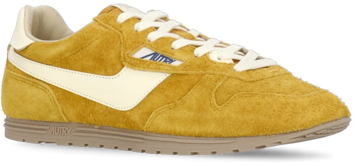 Autry Sneakers Yellow Geel