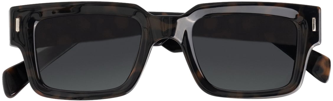 Croyez Croyez Étiquette Sunglasses Blauw