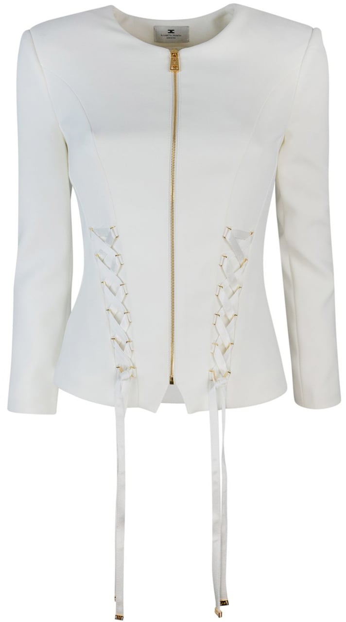 Elisabetta Franchi Jackets White Wit