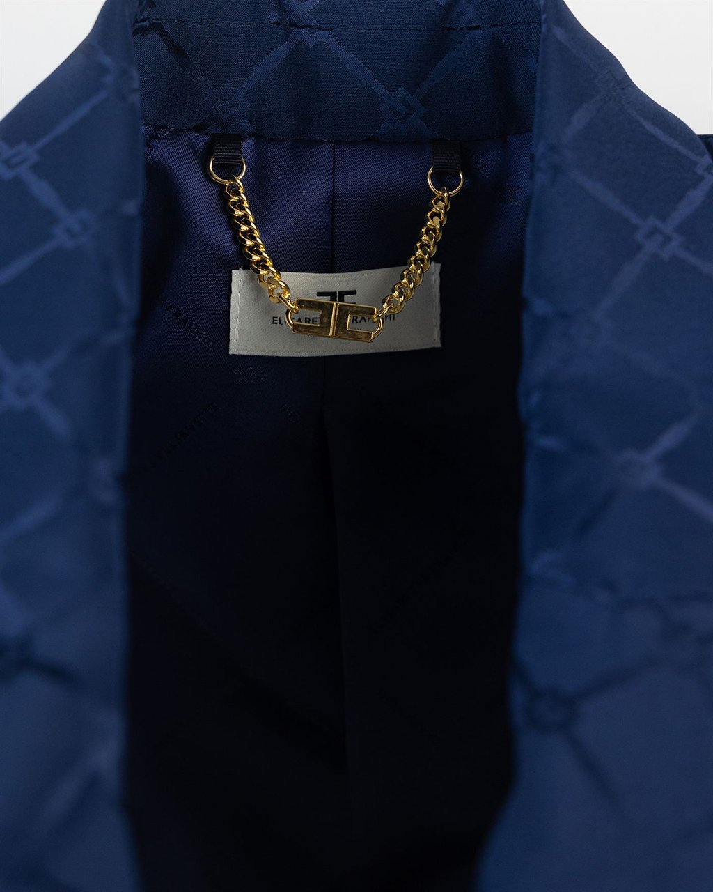 Elisabetta Franchi Jackets Blue Blauw