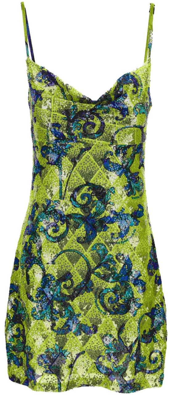 Versace Jeans Couture Dresses Green Groen
