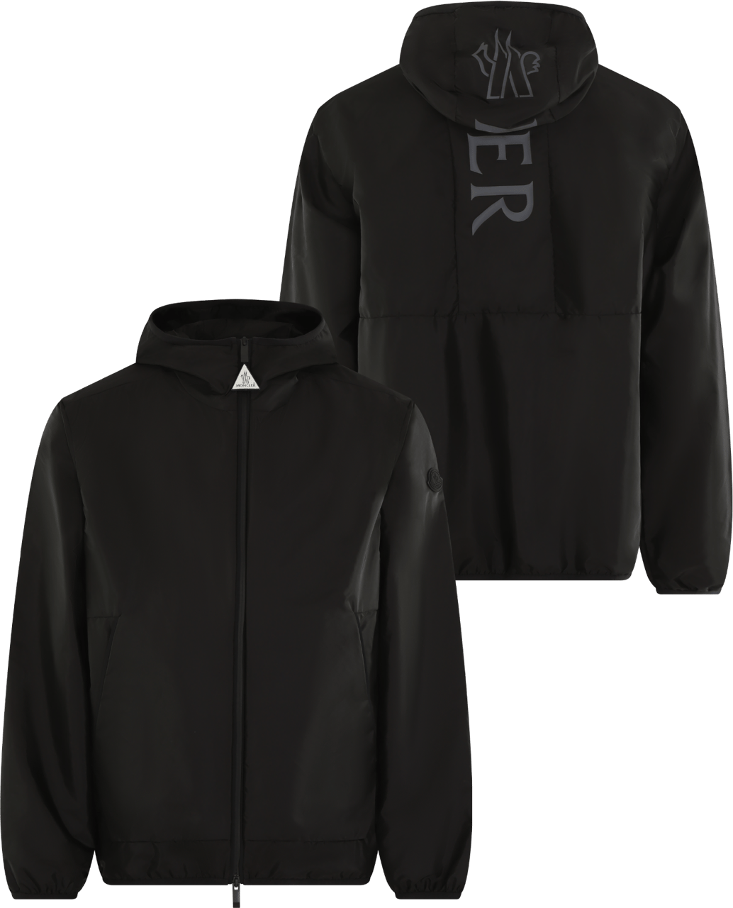Moncler Heren Granier Jacket Zwart Zwart