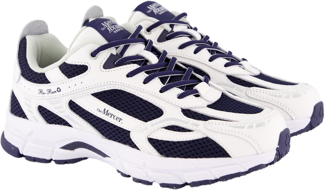 Mercer Amsterdam Dames The Re-Run City Wit/Blauw Wit