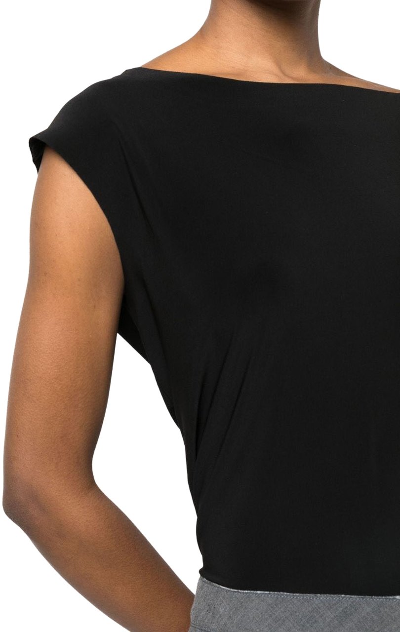 Norma Kamali Top Black Zwart