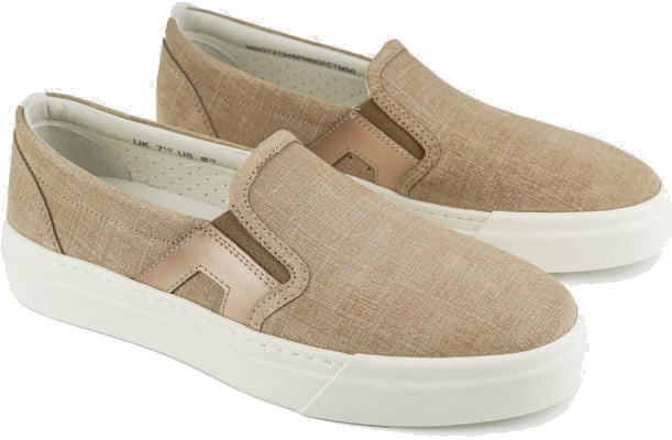 Santoni Slip On beige Beige