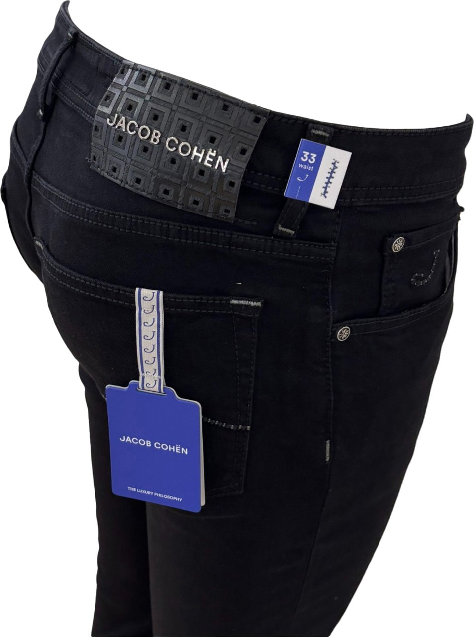 Jacob Cohen Jeans Nick slim 500D Zwart