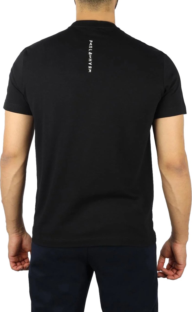 Paul & Shark T-shirt zwart Zwart