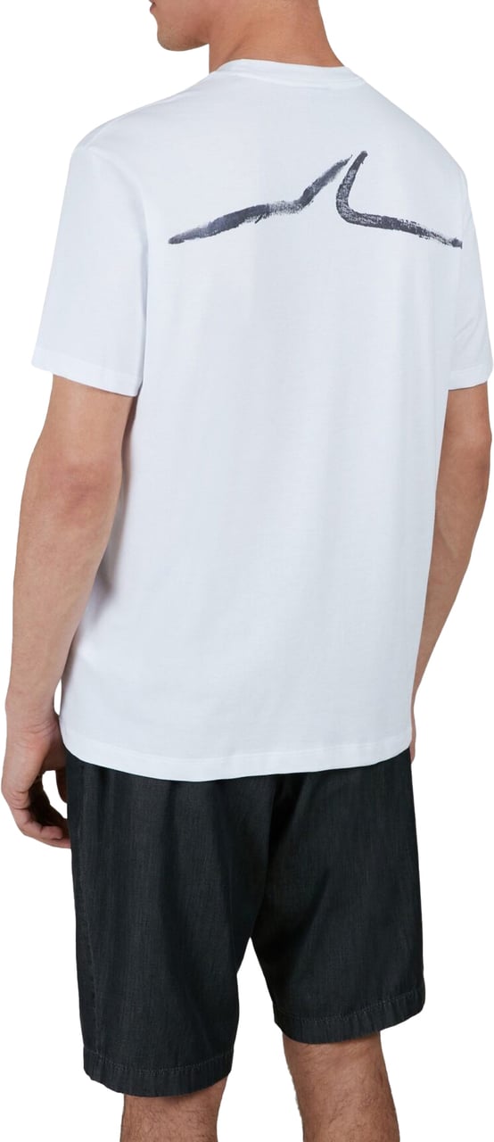 Paul & Shark T-shirt printed Wit