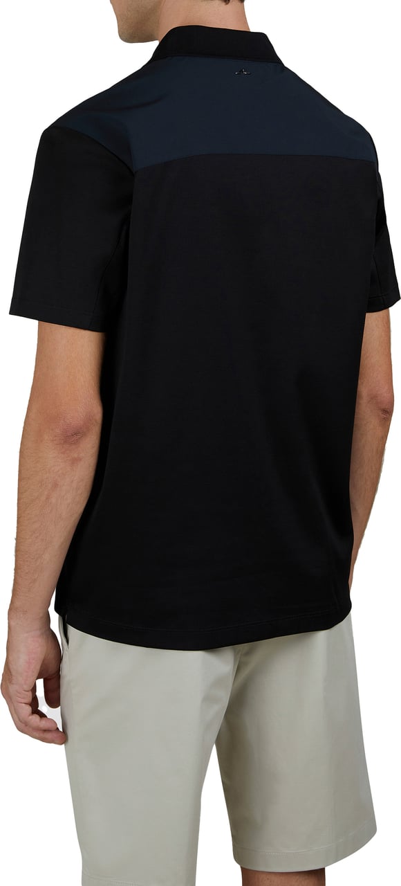 Paul & Shark Zip polo zwart Elasthan Zwart