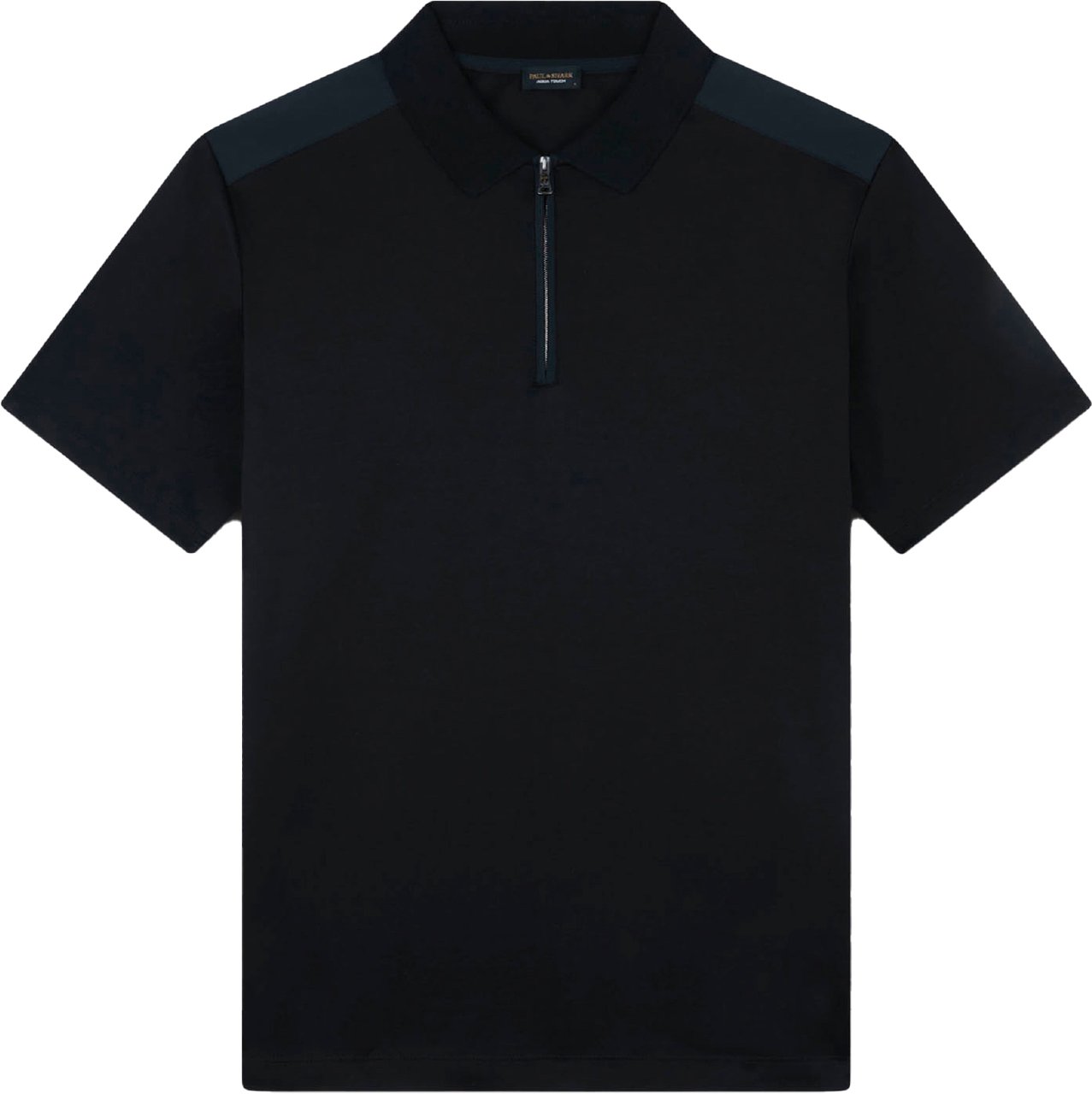 Paul & Shark Zip polo zwart Elasthan Zwart