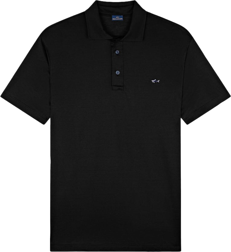 Paul & Shark Polo Zwart Metal Shark Zwart