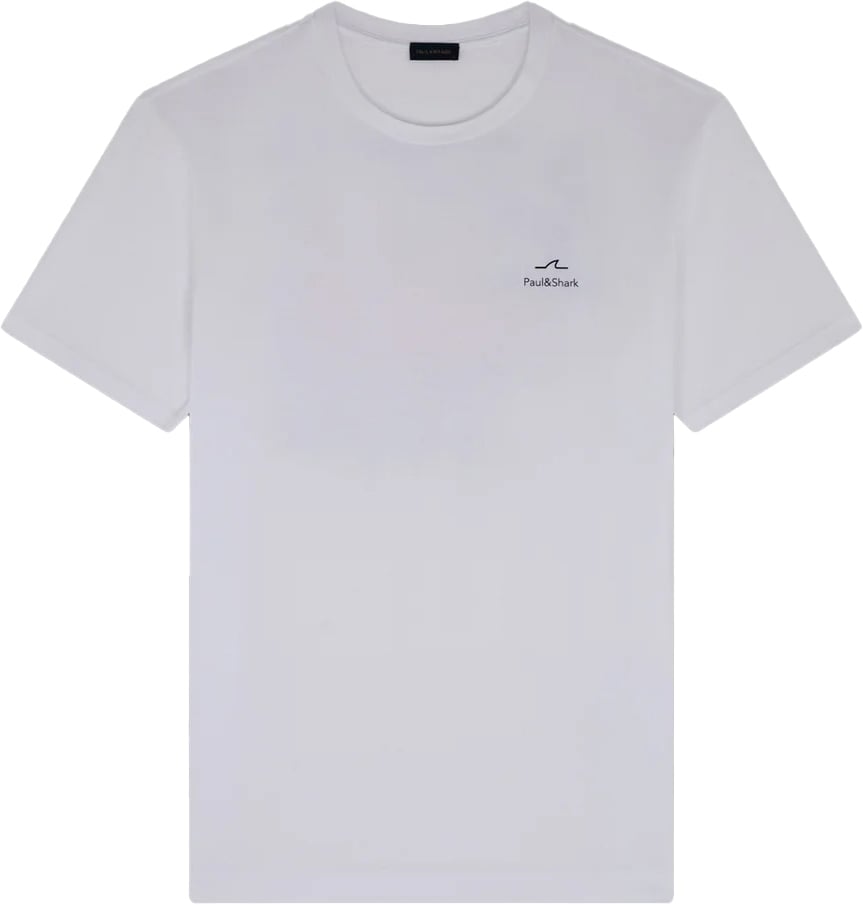 Paul & Shark T-shirt wit Wit