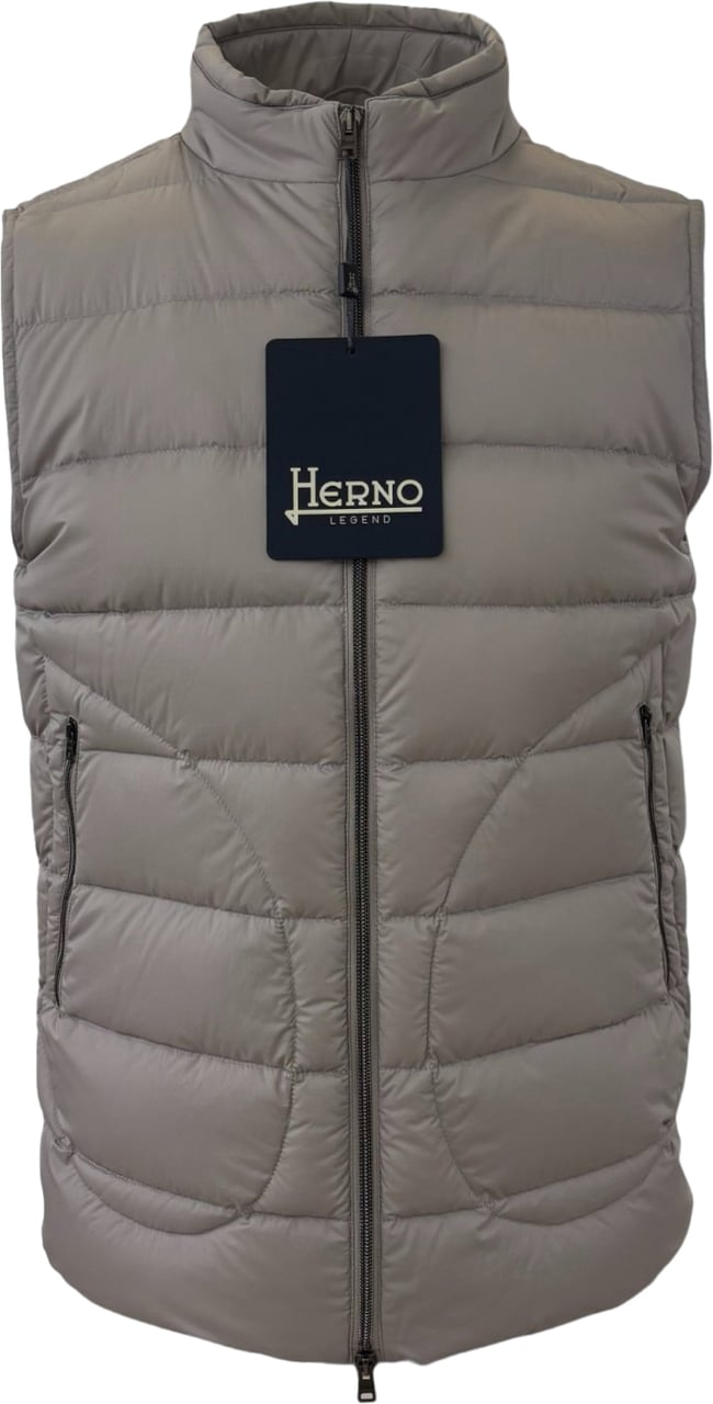 Herno Bodywarmer lichtgrijs/1800 Grijs