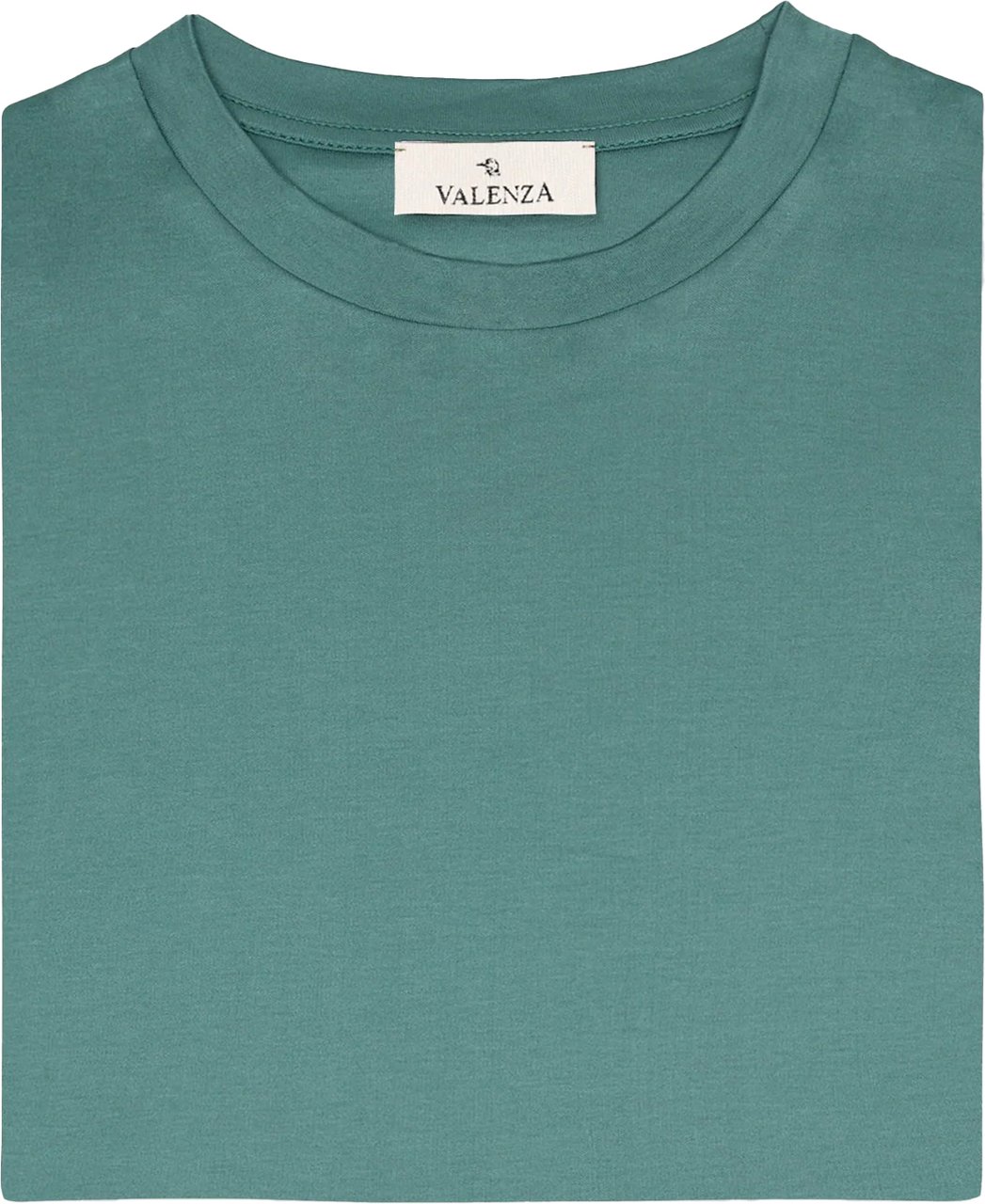 Valenza Interlock Supima T-shirt Groen