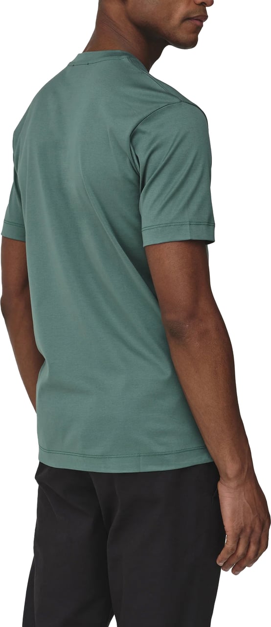 Valenza Interlock Supima T-shirt Groen