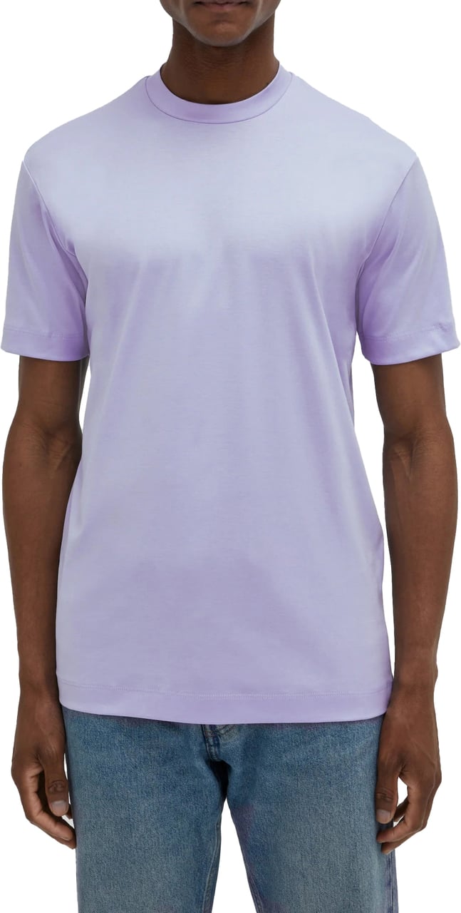 Valenza Interlock Supima T-shirt Blauw