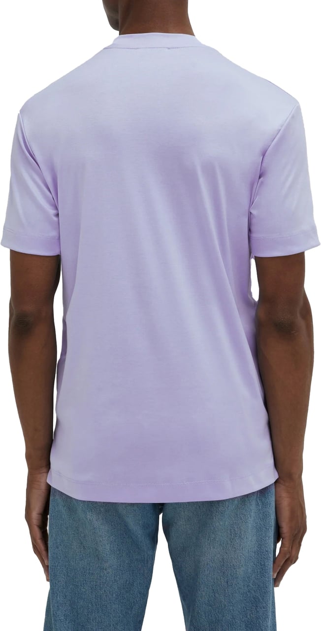 Valenza Interlock Supima T-shirt Blauw