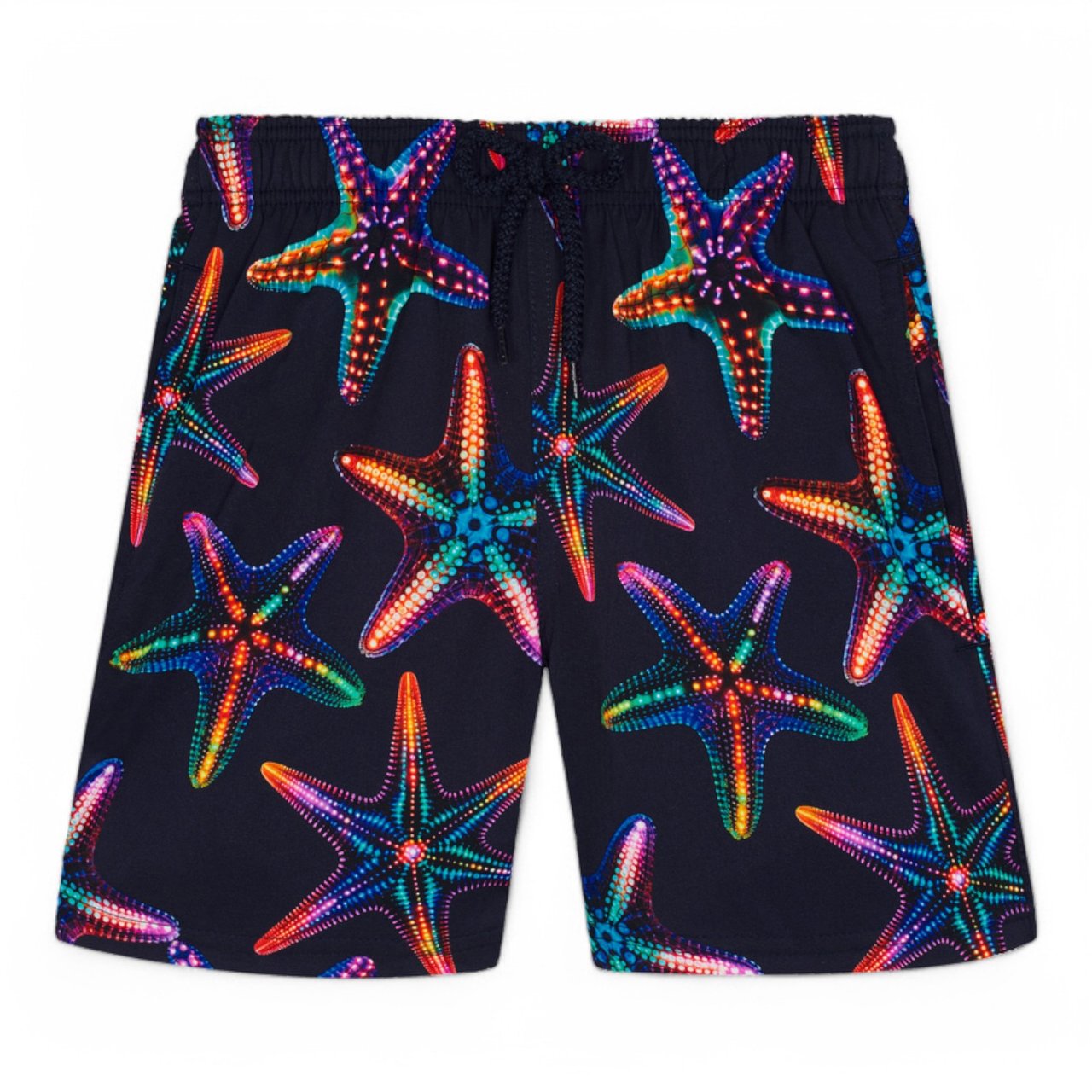 Vilebrequin Kids zwembroek Jirise marine Blauw