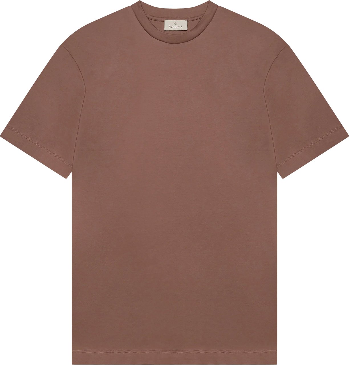 Valenza Interlock Supima T-shirt Bruin