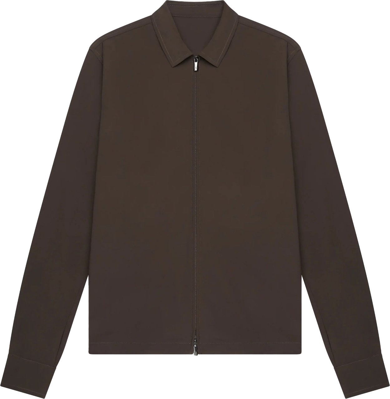 Valenza Tech stretch overshirt Ebon Bruin