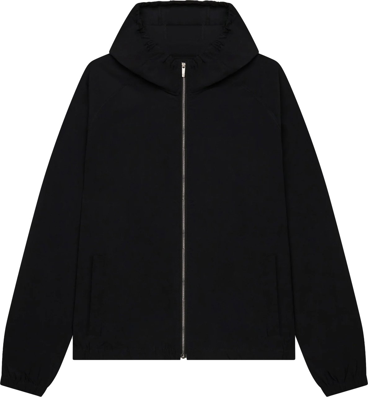 Valenza Stretch hooded blouson Zwart