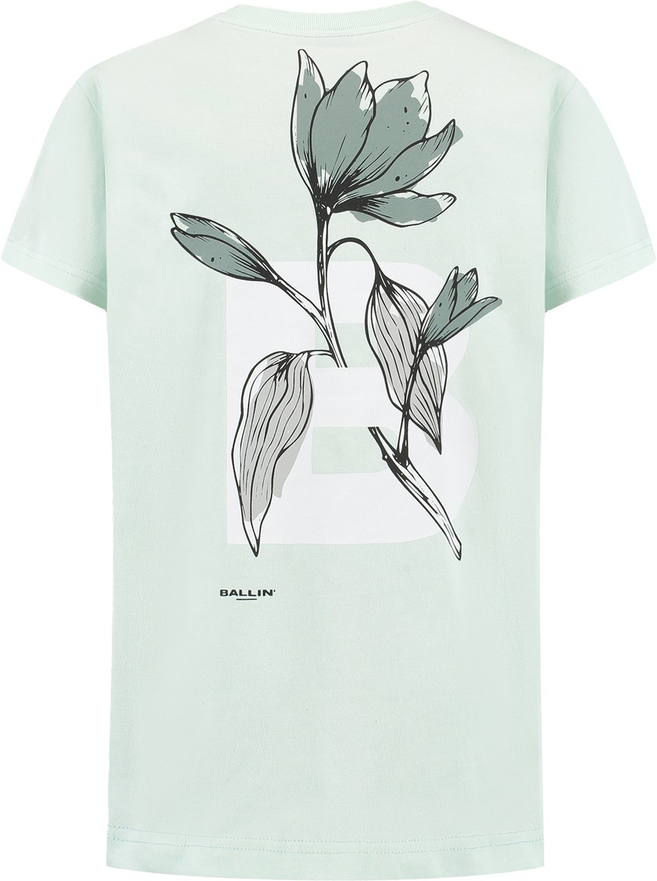 Ballin Amsterdam T-shirt Ballin Kids Light Green Groen