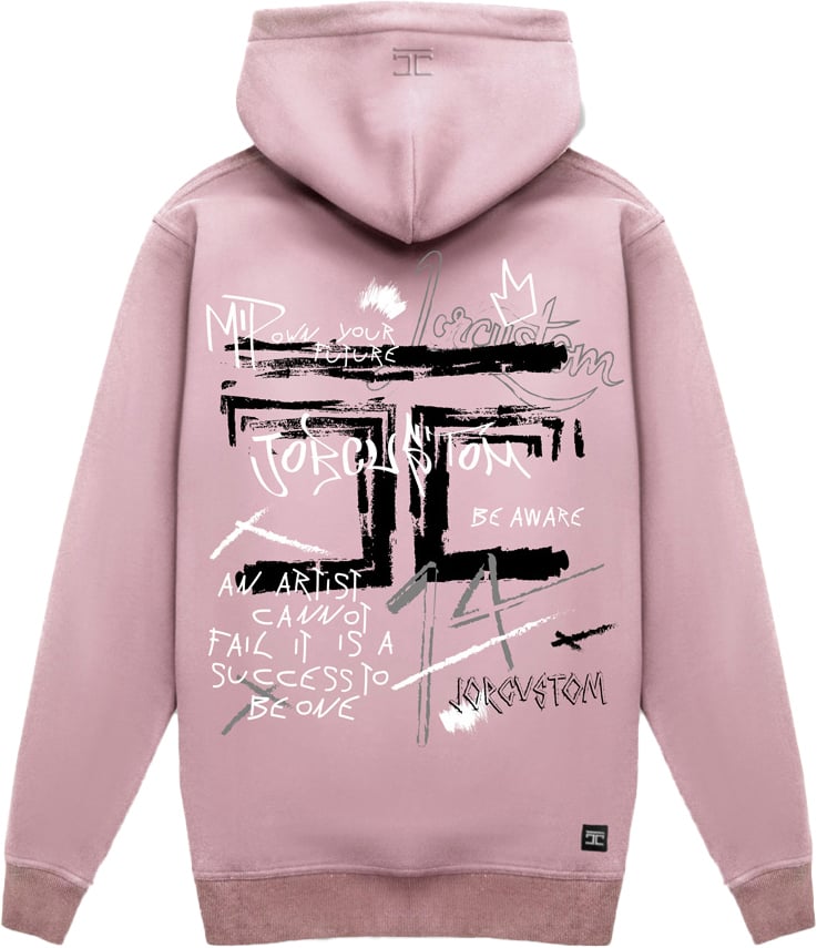 JORCUSTOM Artist Slim Fit Hoodie Lilac Paars