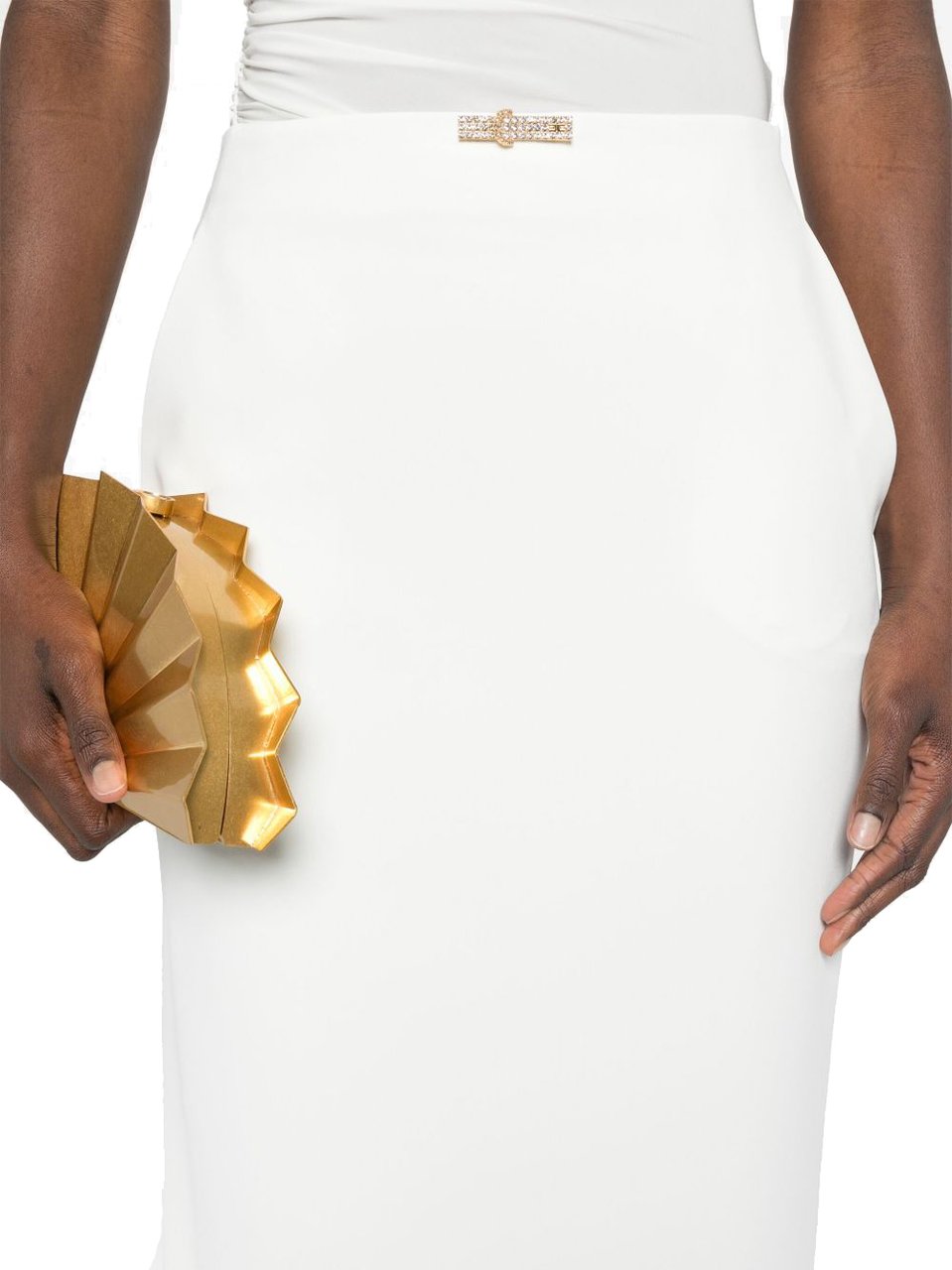 Elisabetta Franchi Skirts Ivory Wit
