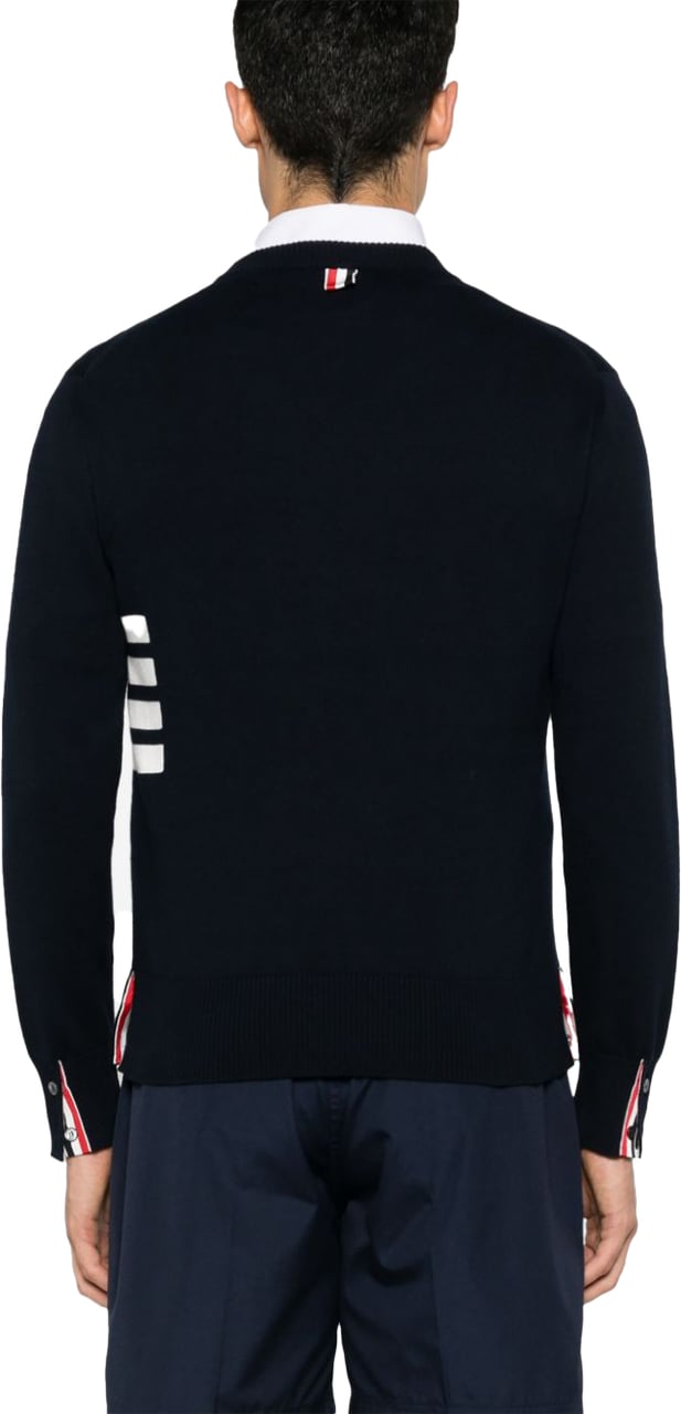 Thom Browne Sweaters Blue Blauw