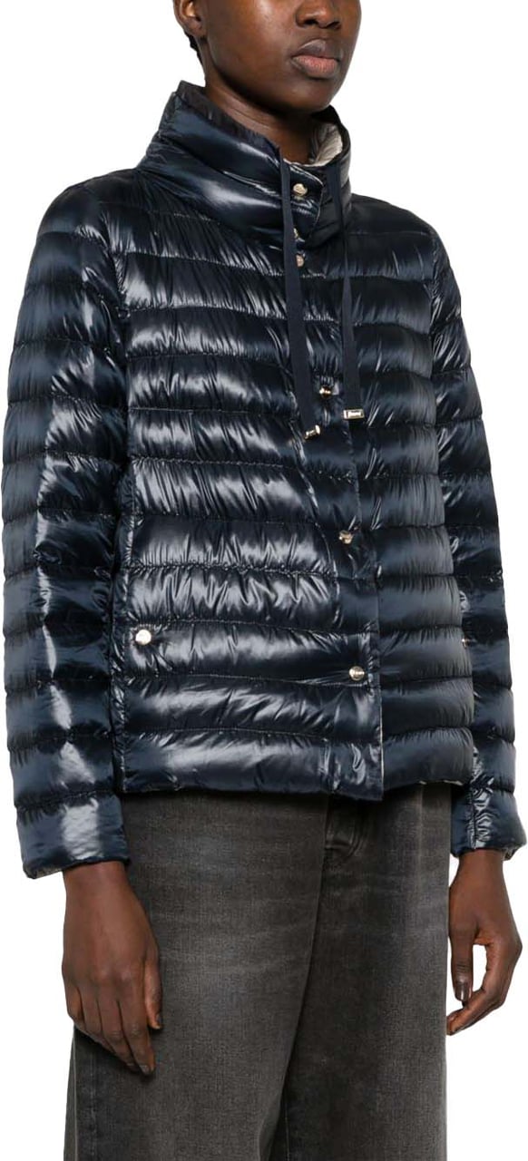 Herno Coats Blue Blauw