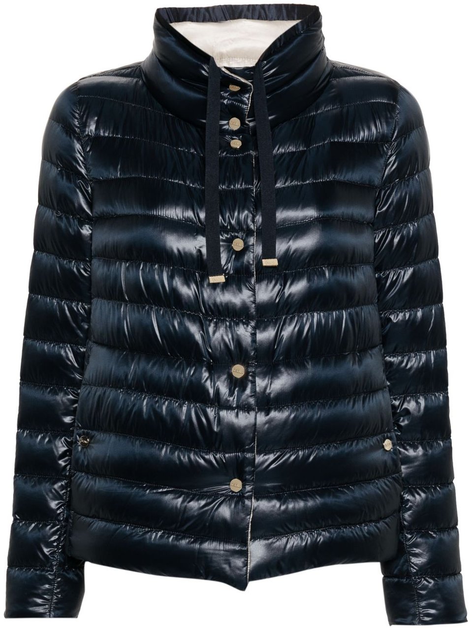 Herno Coats Blue Blauw