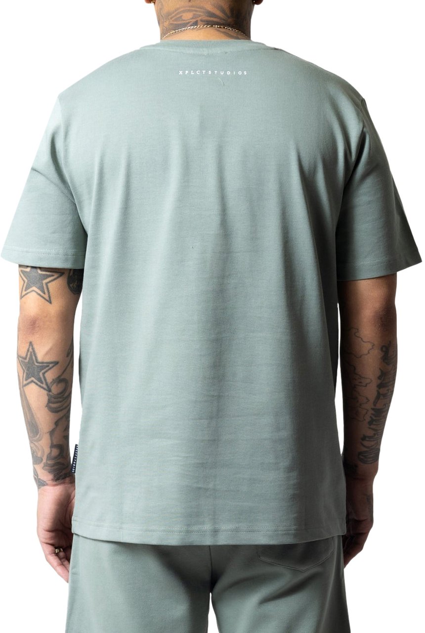XPLCT Studios Heren T-shirt Groen
