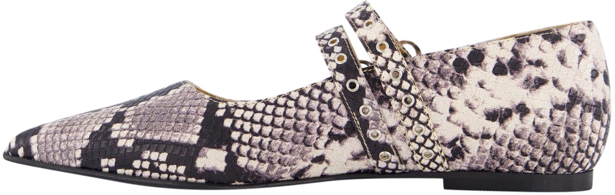 Toral Dames Tl-Coeur Ballerina Bruin/Snake Bruin