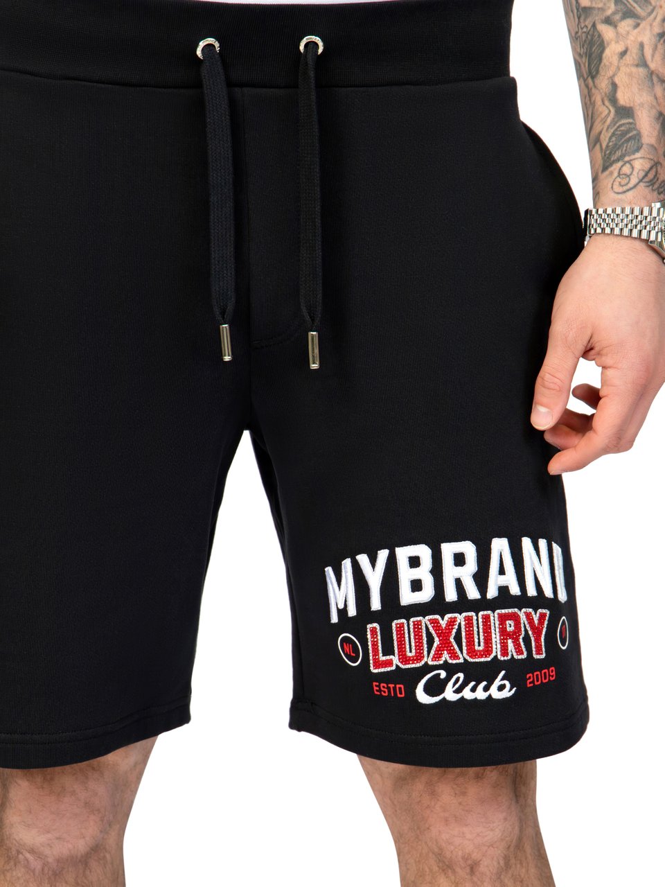 My Brand Luxury Club MYBRAND short | BLACK Zwart