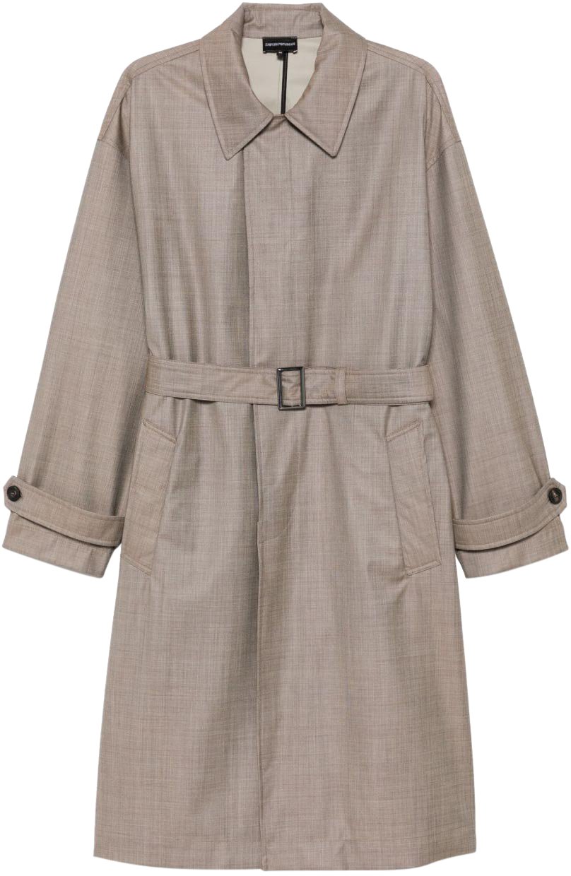 Emporio Armani Coats Beige Beige