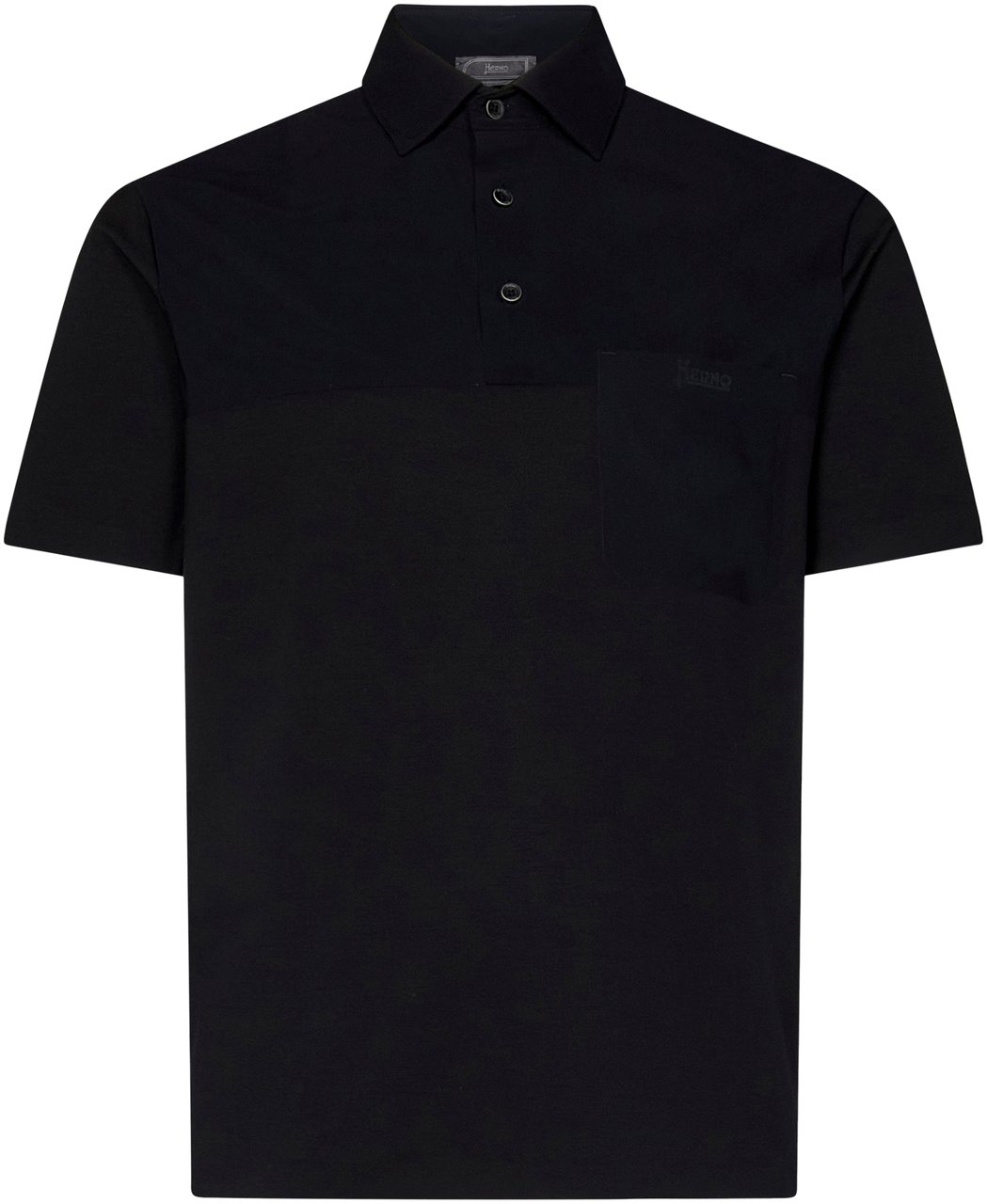 Herno Herno T-shirts And Polos Black Zwart
