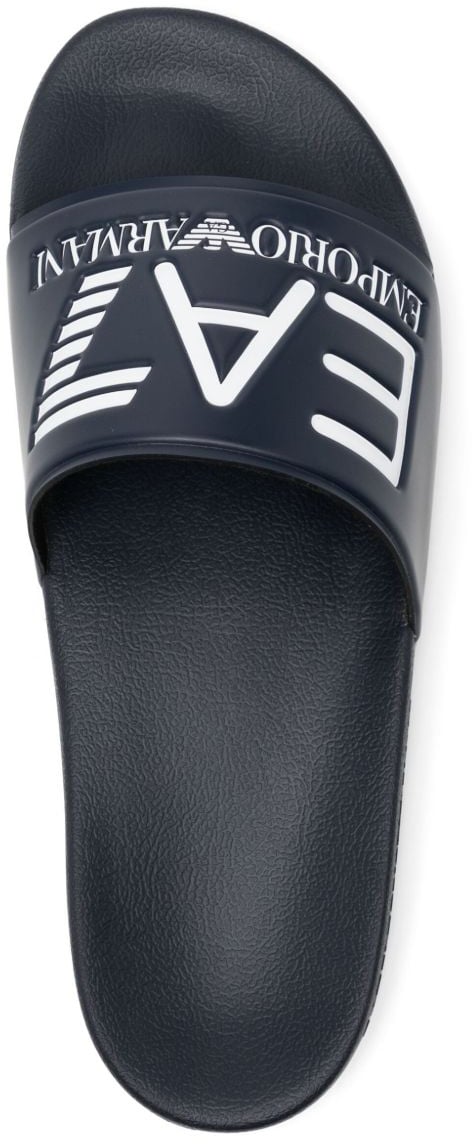 EA7 Sandals Blue Blauw