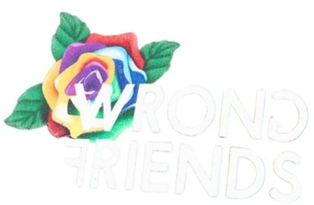 Wrong Friends TAMBA ROSES T-SHIRT - COCONUT WHITE Wit