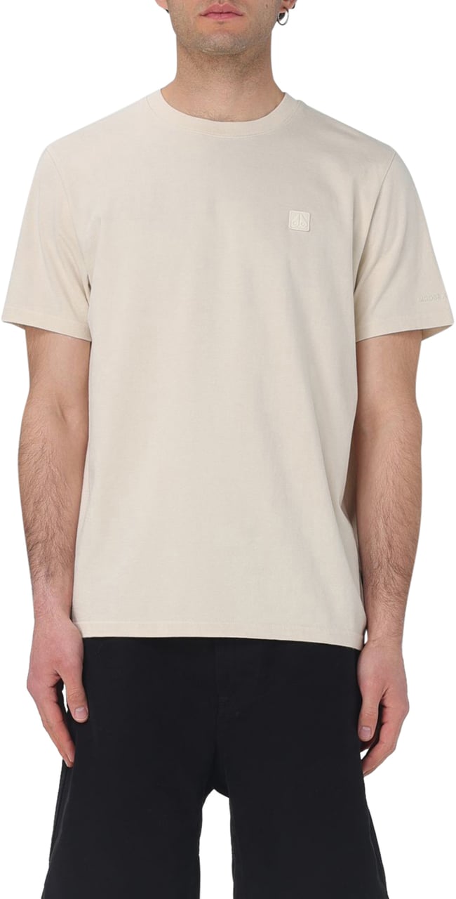 Moose Knuckles Duluth Tee Bone Beige