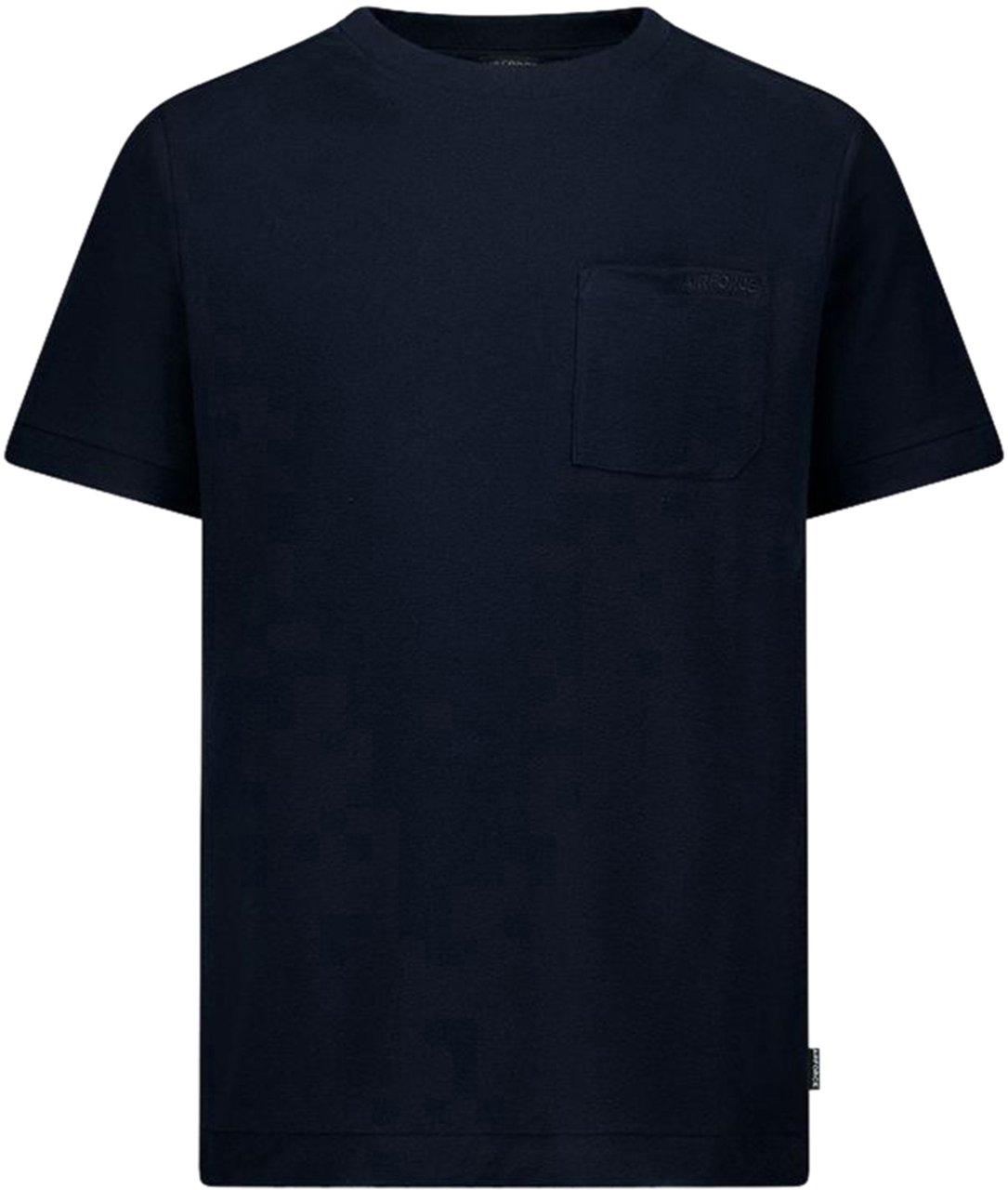 Airforce Woven T-Shirt Blauw Blauw