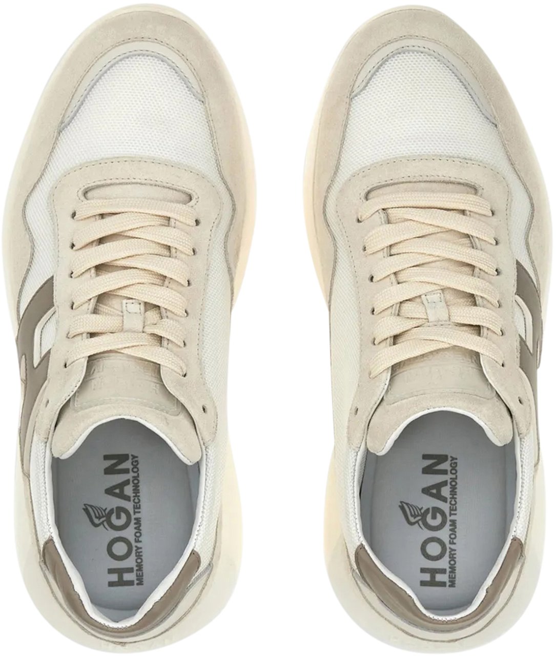 HOGAN Interactive 3 White Taupe Wit