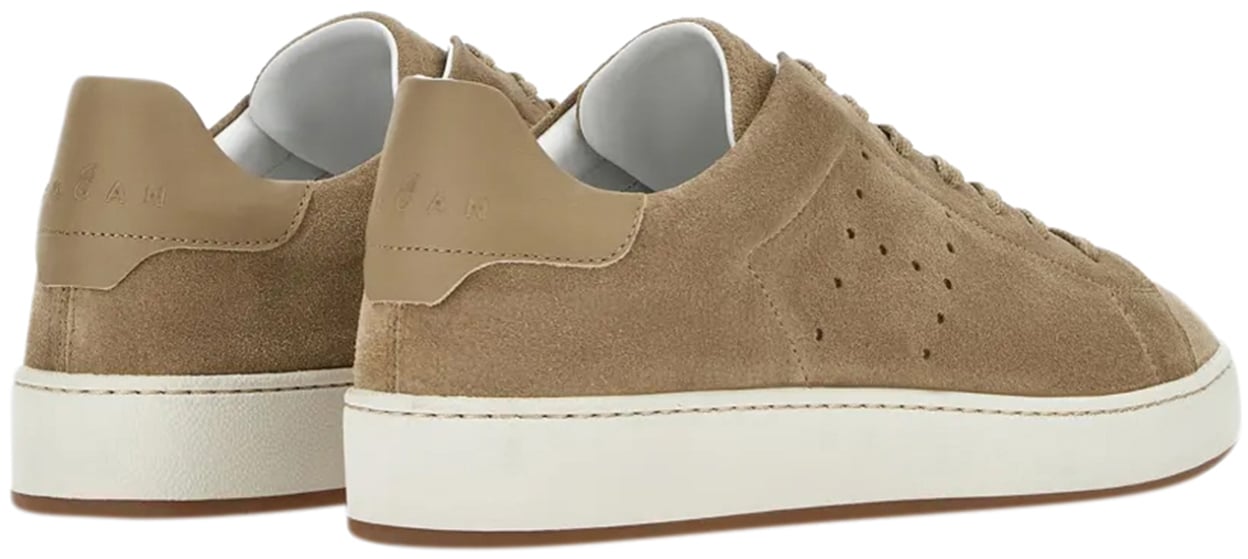 HOGAN H672 Sneaker Sand Suede Beige