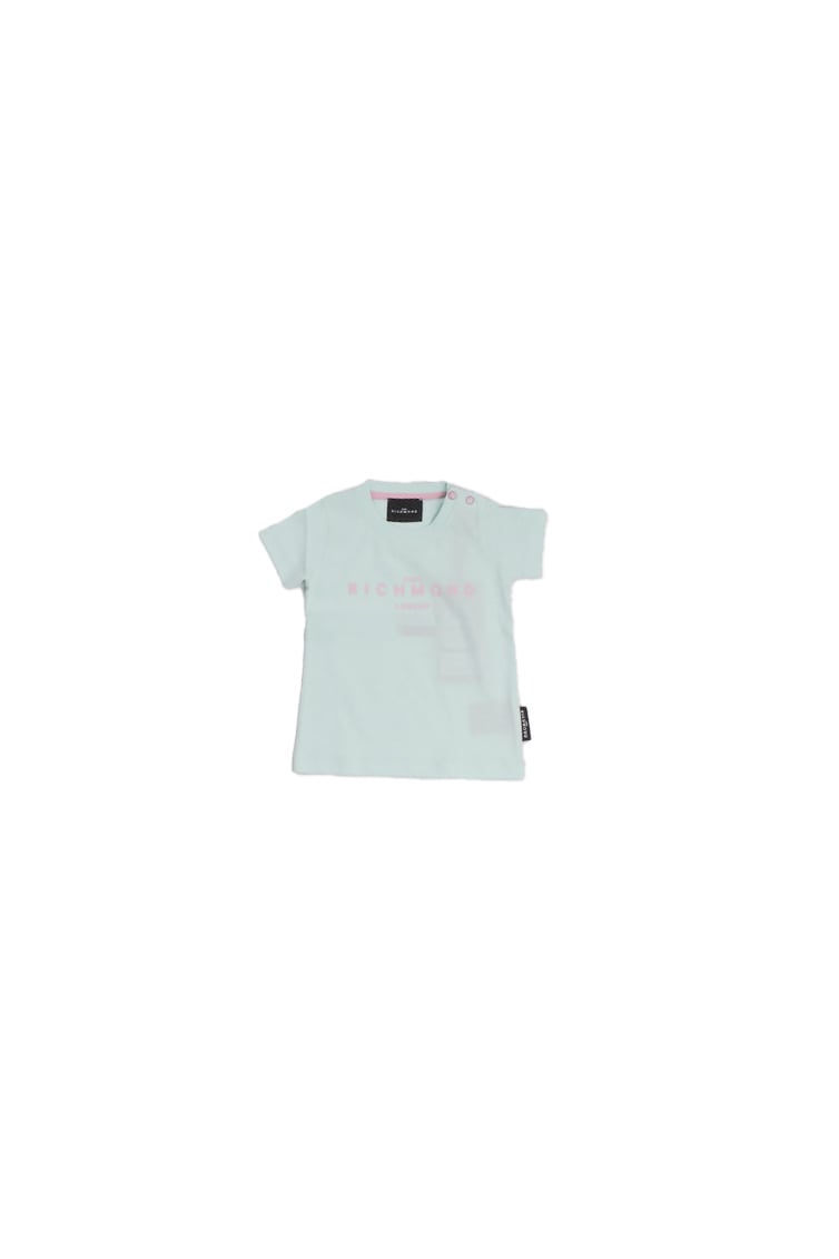 John Richmond T-Shirts And Polos Acqua Blauw