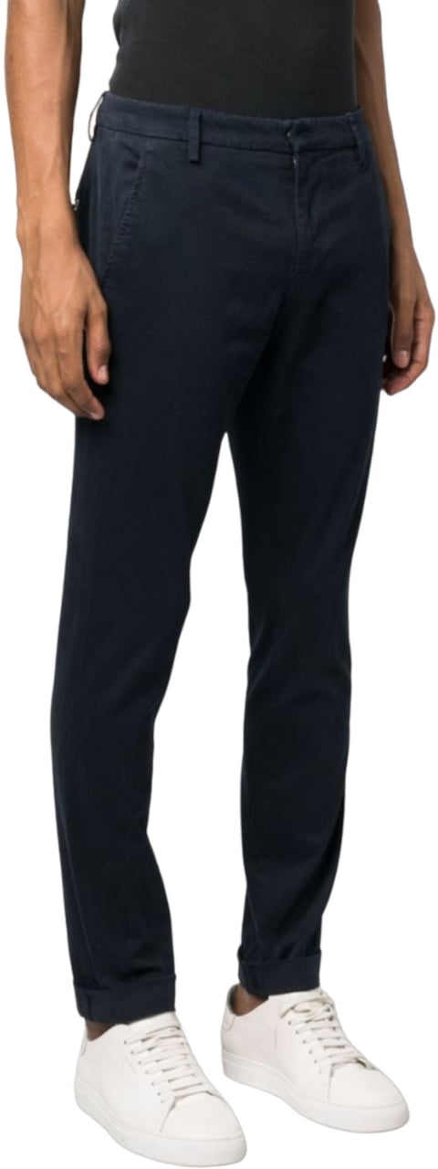 Dondup Trousers Blue Blauw