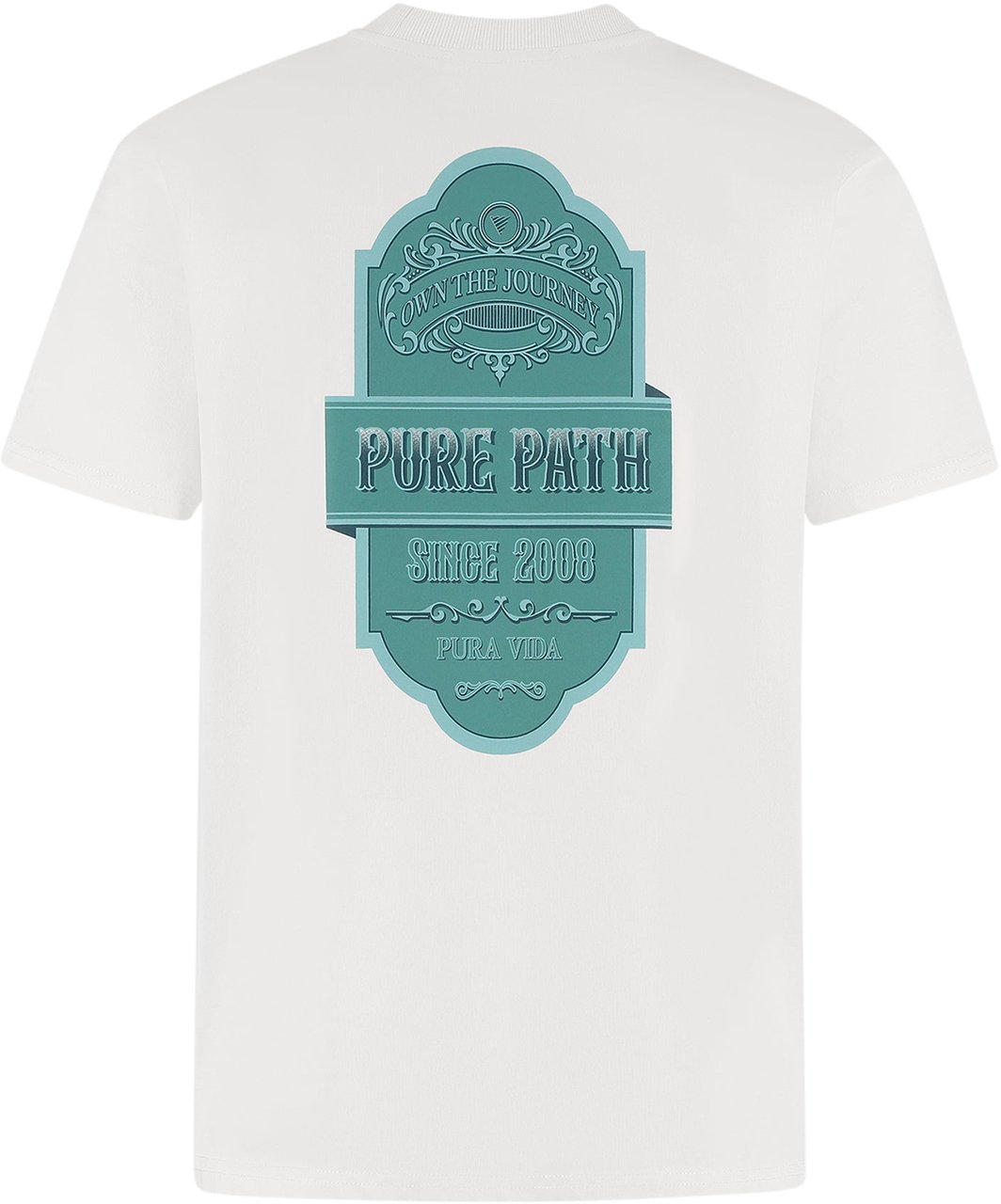 Pure Path Tee wit Wit