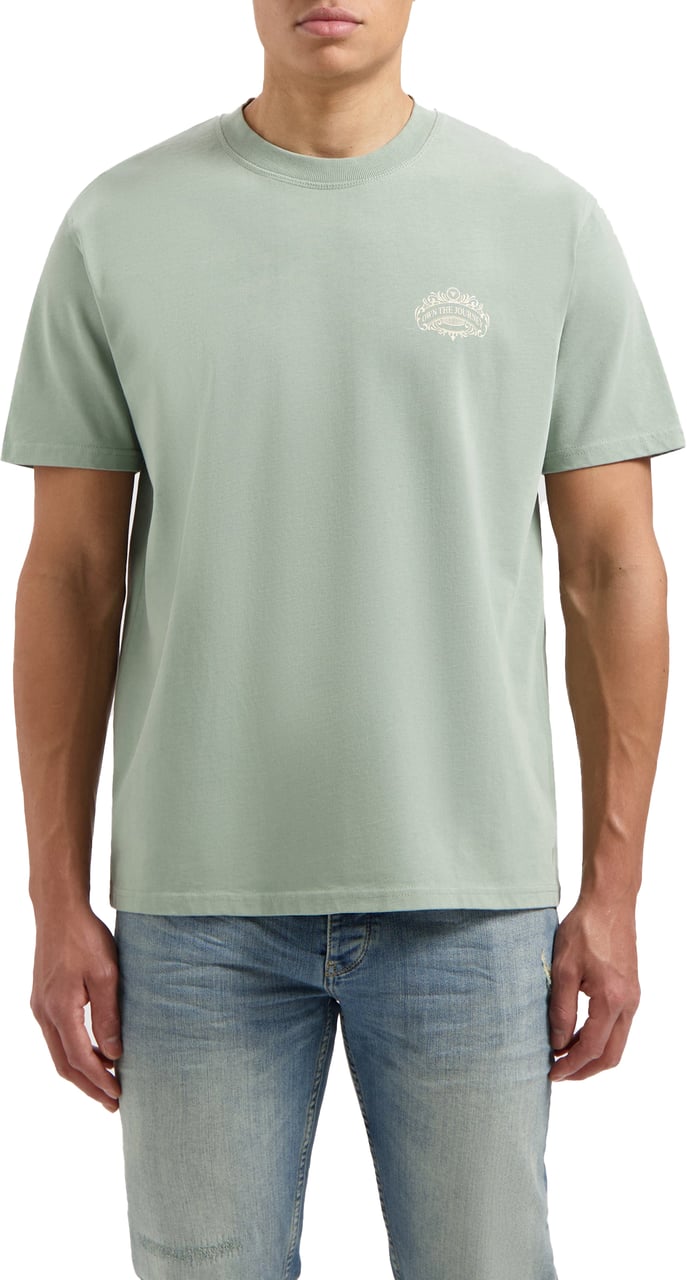 Pure Path tee green Groen