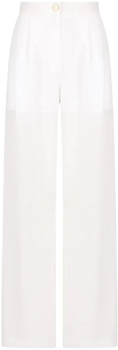 Armani Exchange Trousers White Wit