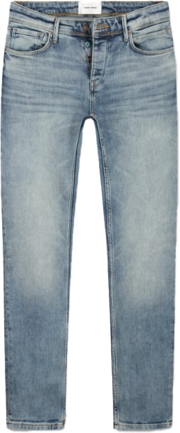 Pure Path Pure Path The Ryan Slim Fit Tapered Leg Blauw