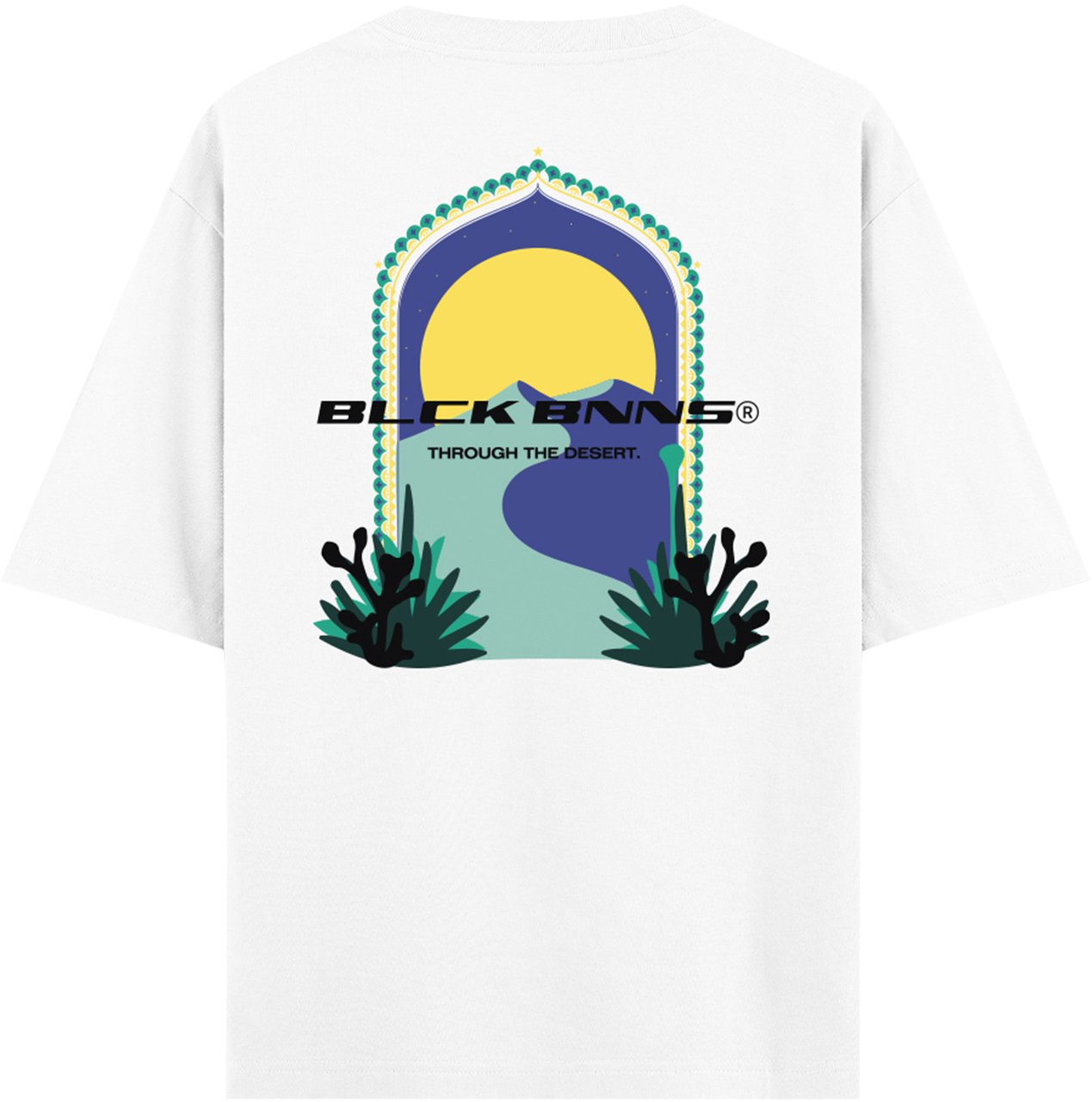 Black Bananas Kids Passage T-shirt Wit