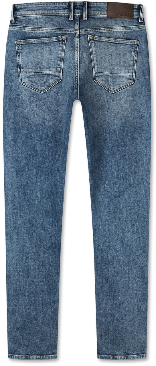 Pure Path Pure Path The Ryan Tapered Fit Blauw